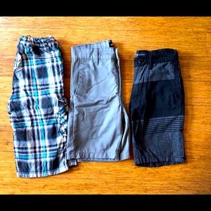 Trio of boy shorts